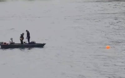 Rescatan el cuerpo del camionero que cayó al río Paraguay