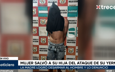 Villa Elisa: mujer salvó a su hija del ataque de su yerno