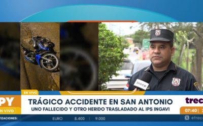 San Antonio: choque entre motos deja una fallecida