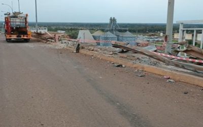 Tragedia en Concepción: camionero cayó al río desde el puente Nanawa