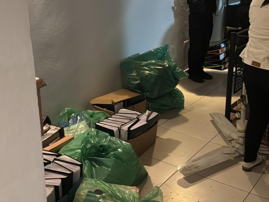 Allanamiento en escribanías: estarían involucradas al crimen organizado