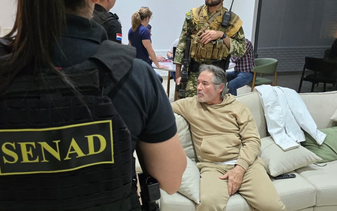 Cae en Paraguay presunto líder de la organización criminal mexicana “La Barredora”