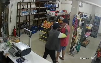 Violento asalto en una despensa en Luque