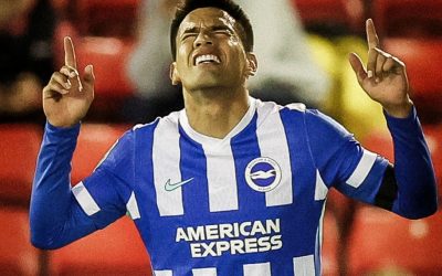 ¡Póker de goles de Diego Gómez en Inglaterra!