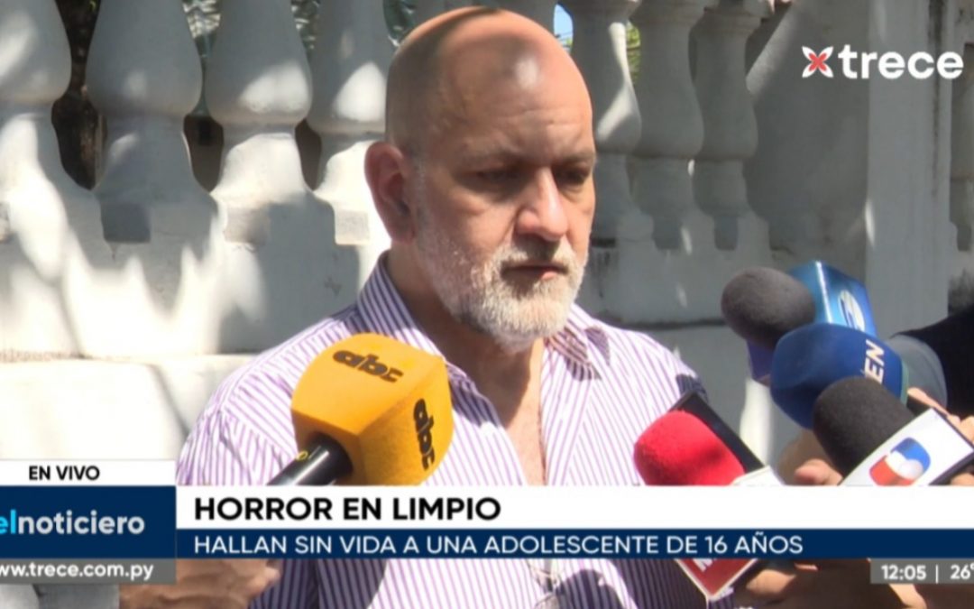 Revelan causa de muerte de adolescente hallada en un baldío en Limpio