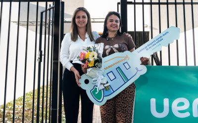 ueno bank cumple su promesa y anunció la ganadora de la casa propia