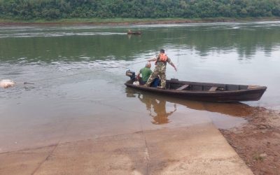 Crimen de militar: cuerpo encontrado en río Paraná sería de uno de los sicarios