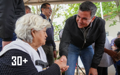 Santiago Peña respondió a los ataques y reiteró compromiso con los más vulnerables