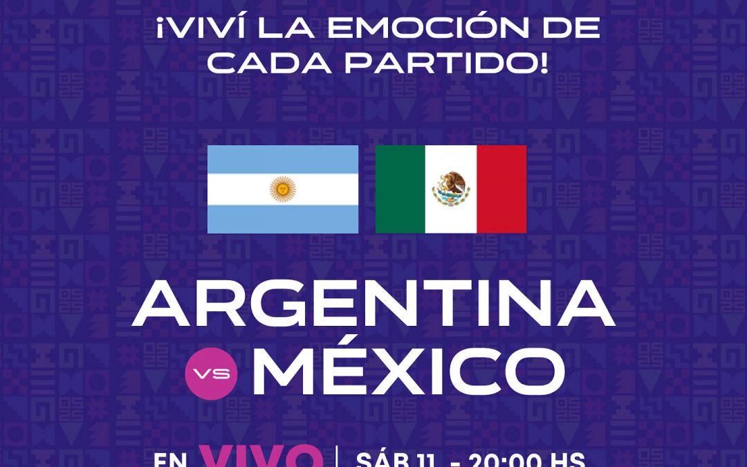 Sub 20: ¡Argentina vs. México, el duelo de gigantes se vive por El Trece!