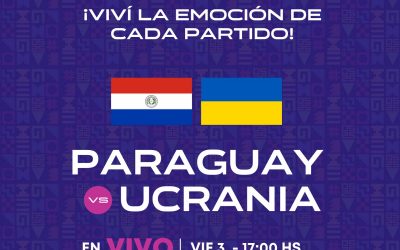 Copa Mundial Sub-20 de FIFA™: Paraguay vs. Ucrania se vive por El Trece