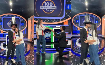 ¡Novios triunfan en “100 Paraguayos Dicen” y tendrán la boda de sus sueños!
