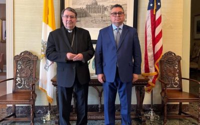 Gustavo Leite continúa fortaleciendo los vínculos con autoridades estadounidenses