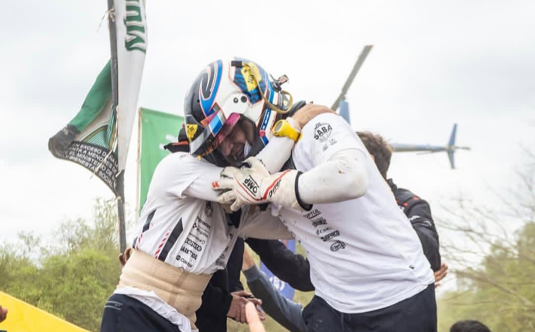 Por primera vez, Gustavo Saba ganó el Transchaco Rally