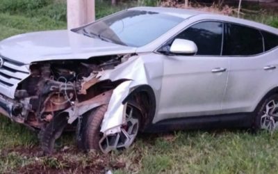 Coronel Oviedo: choque entre moto y camioneta deja dos fallecidas