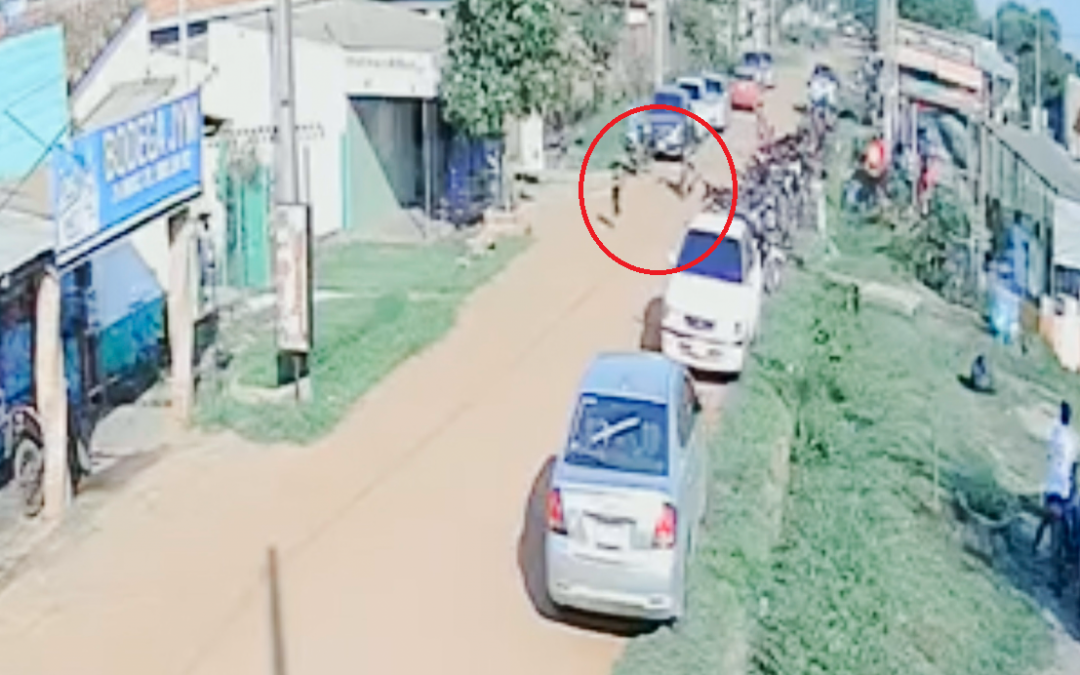 Concepción: niño cruzó la calle sin mirar y fue embestido por motociclista