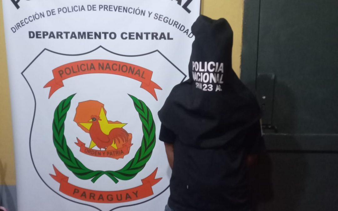 Ypané: tras robo de moto, detienen a presunto ladrón