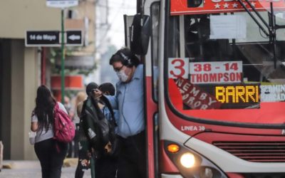 Choferes del transporte público preparan movilización para los próximos días
