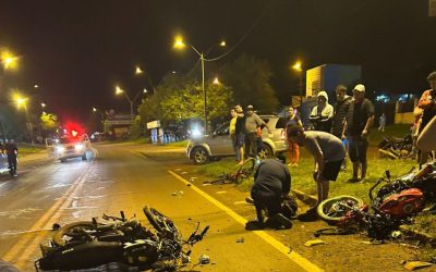 Un fallecido tras choque frontal entre motos en Itapúa