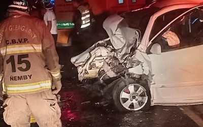 Choque frontal deja un fallecido en Ypané