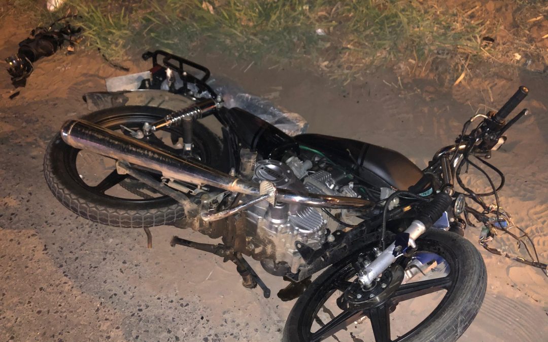 Choque entre auto y moto deja un herido de gravedad en Ñemby