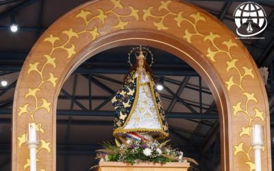 Con profunda devoción, inició el novenario en honor a la Virgen de Caacupé