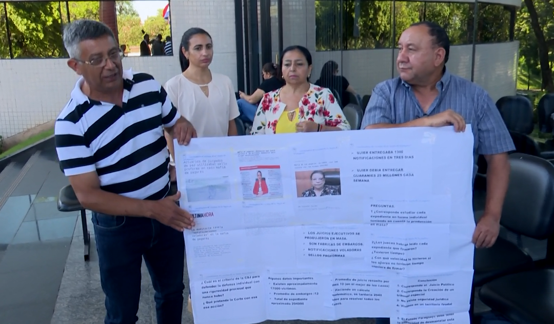 Mafia de los pagarés: víctimas marcharán por la impunidad