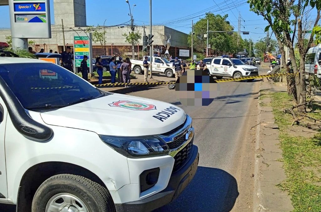Bus arrolló y mató a motociclista sobre avenida Artigas