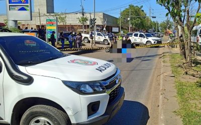 Bus arrolló y mató a motociclista sobre avenida Artigas