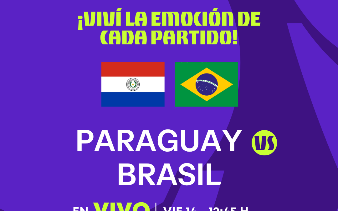 Mundial Sub 17: ¡Paraguay vs. Brasil se vive por El Trece!