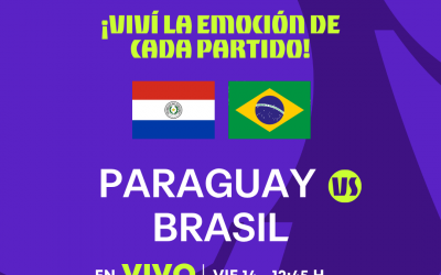 Mundial Sub 17: ¡Paraguay vs. Brasil se vive por El Trece!