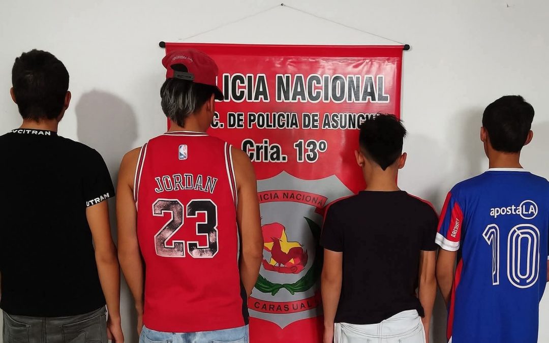 Adolescentes perpetraron un robo y sus madres lo entregaron a la comisaría