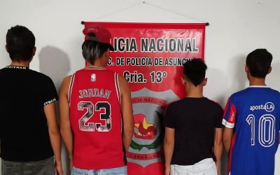Adolescentes perpetraron un robo y sus madres lo entregaron a la comisaría