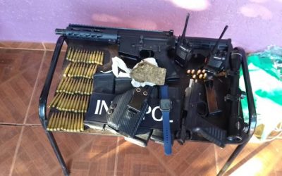 En poder de un brasileño incautan armas y municiones con sello de Dimabel