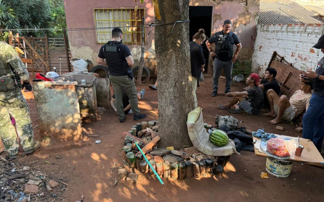 Desbaratan esquema criminal que operaba bajo fachada de “taller de motos”