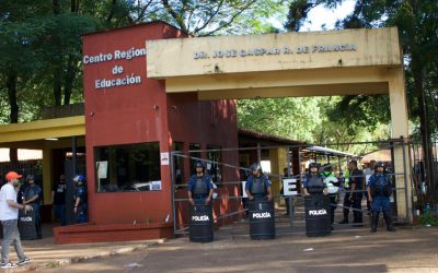 Elecciones en CDE: se cerraron los portones de los centros de votación