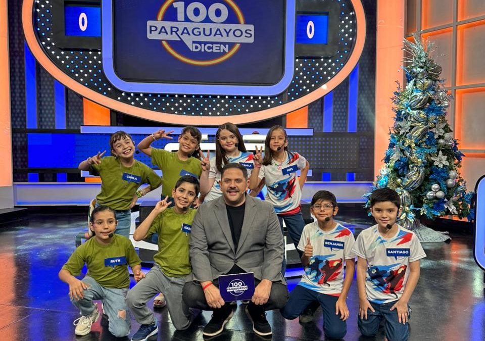 ¡Team Kjkidstars se enfrentó a Team Omar’s en 100 Paraguayitos Dicen!