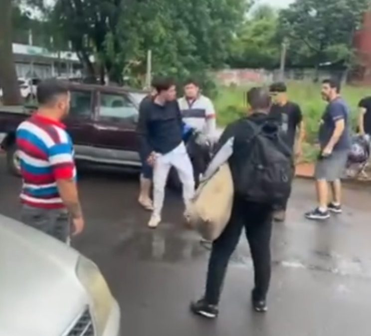 Estudiante fue agredido por motociclista en Itauguá