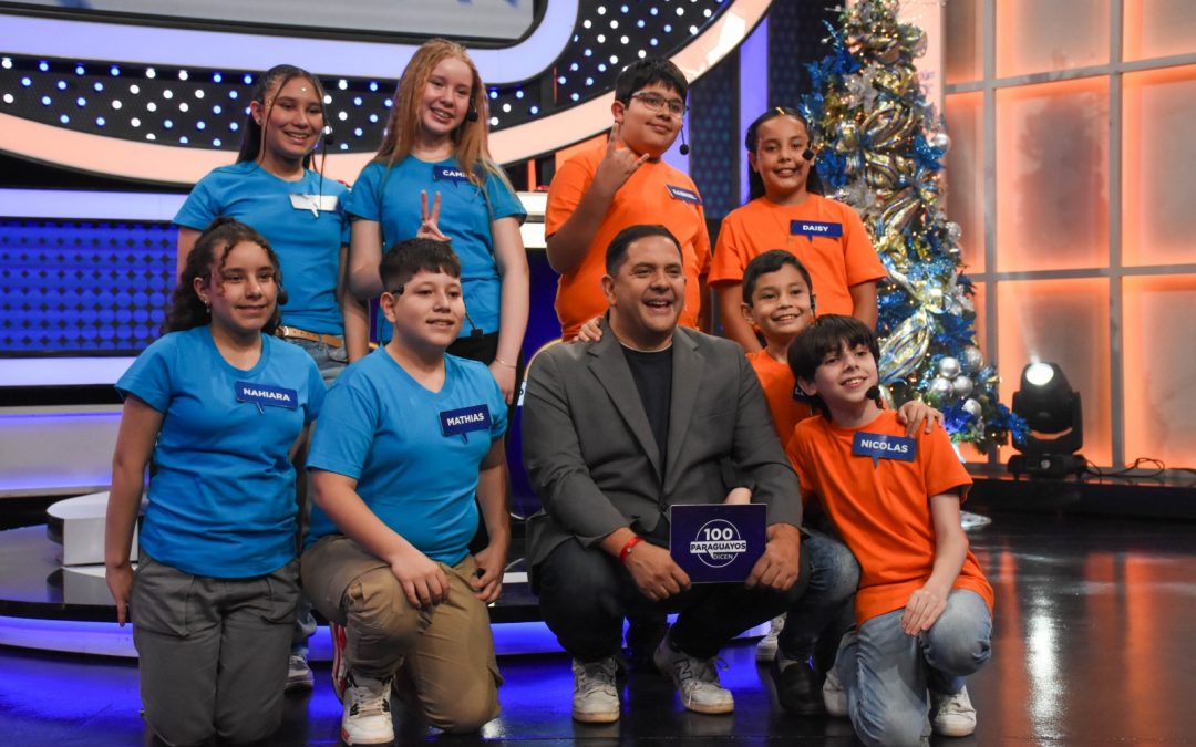 Los niños compiten a pura diversión en 100 Paraguayitos Dicen