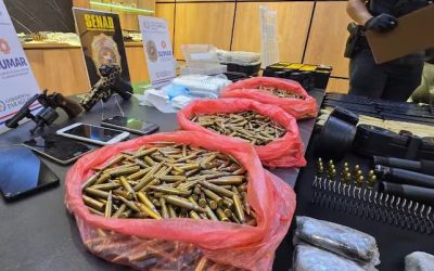 Utilizaban local comercial en Lambaré como fachada para tráfico internacional de armas