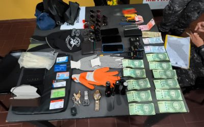 Presuntos tortoleros fueron detenidos tras rápida reacción policial