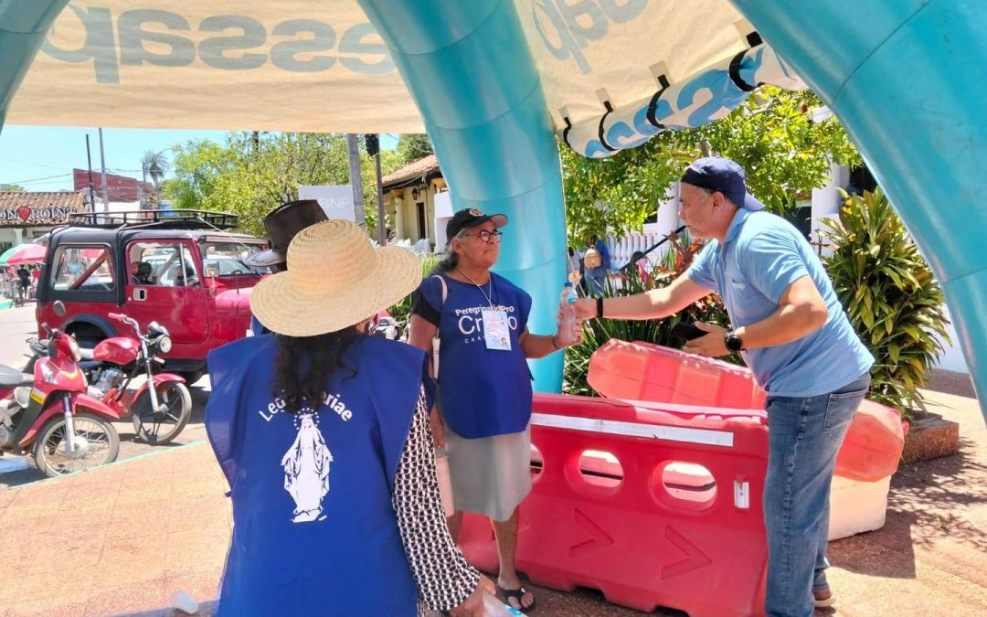 Caacupé: sepa los principales puestos de hidratación