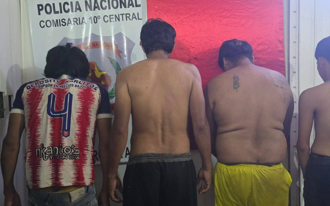 Cuatro indígenas detenidos por causar disturbios y enfrentarse a policías