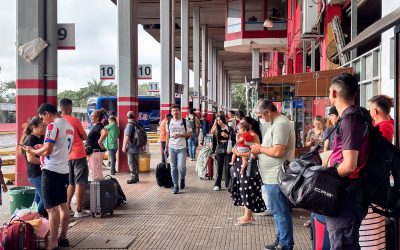Liberan horarios de buses por fiestas de Año Nuevo