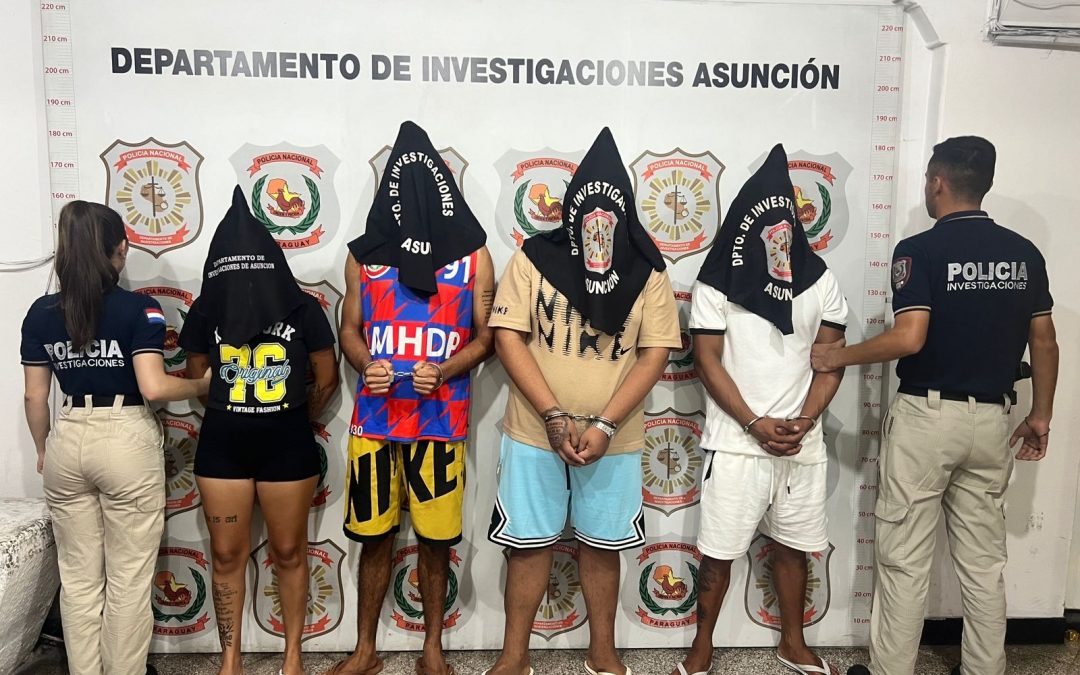 Asalto a cambista: cuatro detenidos, entre ellos un menor de edad