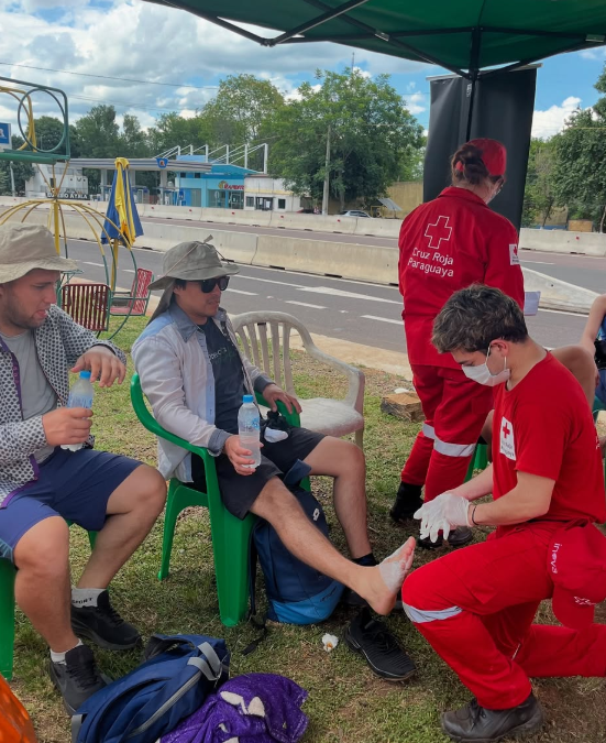 Caacupé 2025: Cruz Roja Paraguaya prepara 6 puestos para asistir a peregrinantes