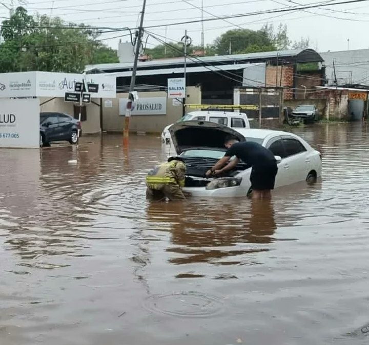 Asunción: recuerdan los puntos críticos que hay que evitar en días de lluvias