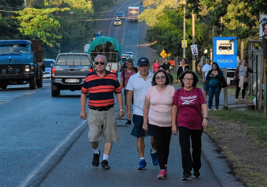 Caacupé: brindan recomendaciones para evitar lesiones y descompensaciones