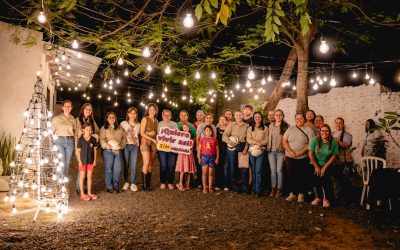 Campaña vivir sin violencia: pasillos de Cateura y del Mercado 4 se iluminan