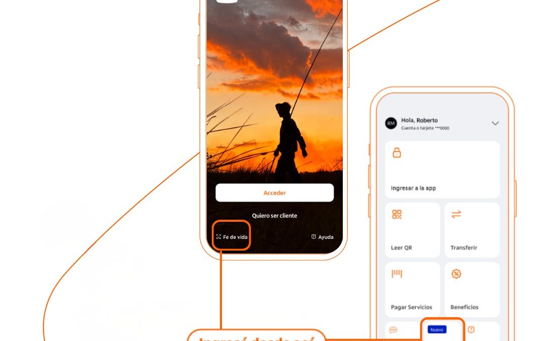 Fe de vida digital se encuentra disponible en la app de Itaú