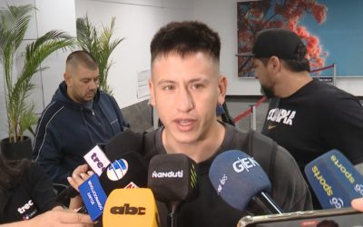 Llegó el nuevo arquero de Olimpia: “Es un club grande, la historia manda”